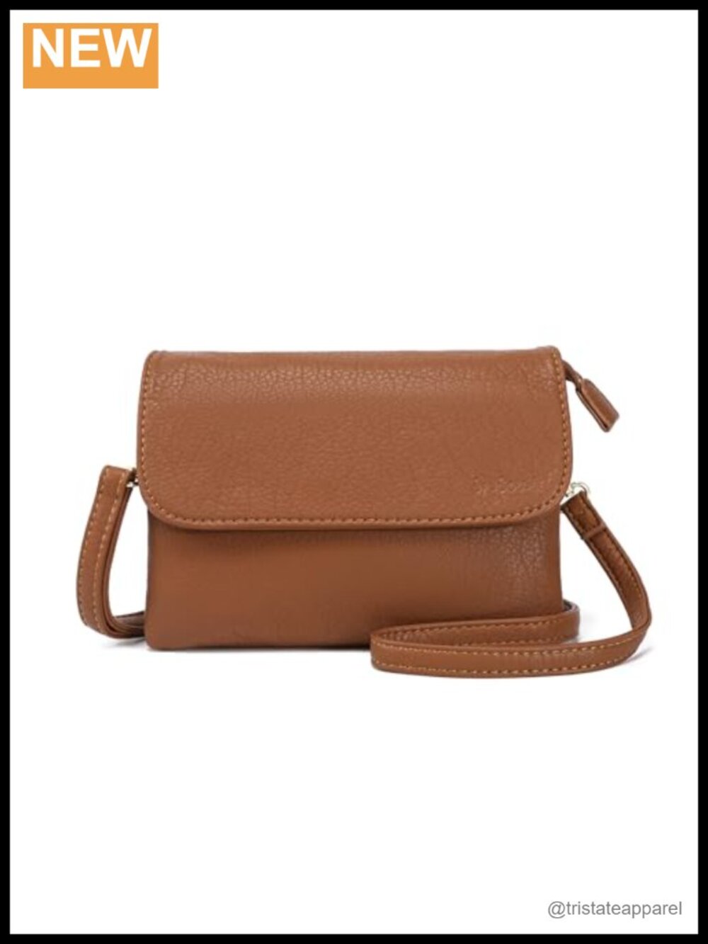 Vegan Leather Small Crossbody Bag RFID Mini Phone Purse Adjustable Strap